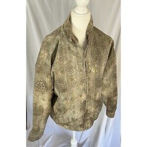Vintage Le Coq Sportif Paisley Bomber Jacket small